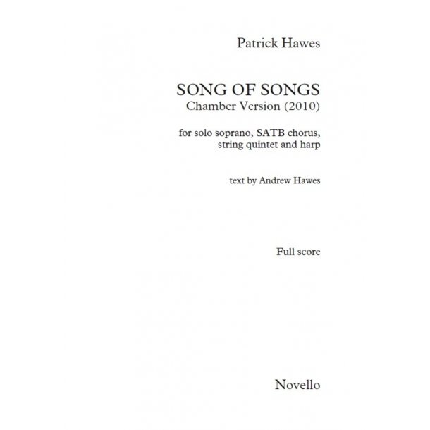 Patrick Hawes: Song Of Songs - Chamber Version