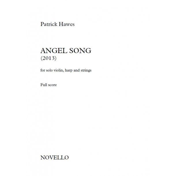Patrick Hawes: Angel Song (Full Score)