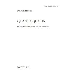 Patrick Hawes: Quanta Qualia (Alto Saxophone Part)