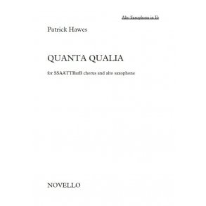 Patrick Hawes: Quanta Qualia (Alto Saxophone Part)