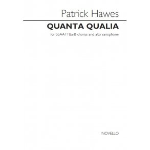 Patrick Hawes: Quanta Qualia (Vocal Score) (Version For Voces 8)