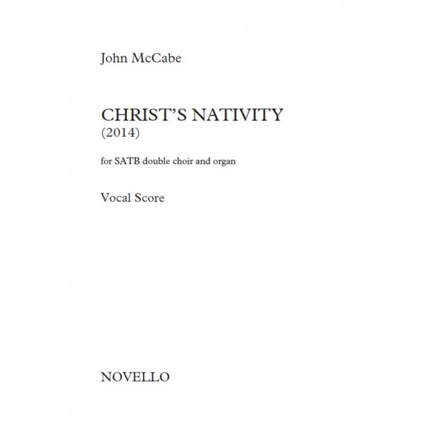 John McCabe: Christ's Nativity (Vocal Score)