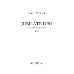 Paul Mealor: Jubilate Deo (Full Score)