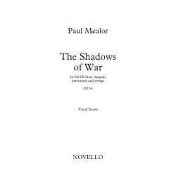 Paul Mealor: The Shadows Of War (Vocal Score)