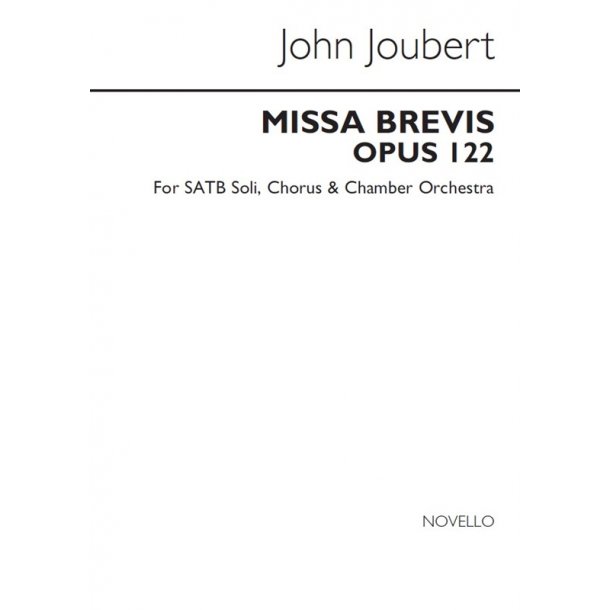 John Joubert: Missa Brevis, Op.122 (Vocal Score)