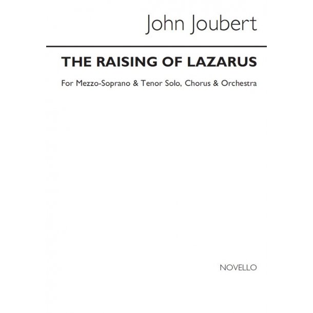 John Joubert: The Raising Of Lazarus, Op.67 (Vocal Score)