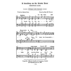Eric Thiman: A Knocking On The Stable Door (SATB)