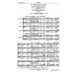Kenneth Leighton: A Christmas Carol Op.21