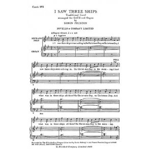 Simon Preston: I Saw Three Ships