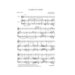 John Jacob Niles: I Wonder As I Wander - SATB (arranged by Kevin Grafton)