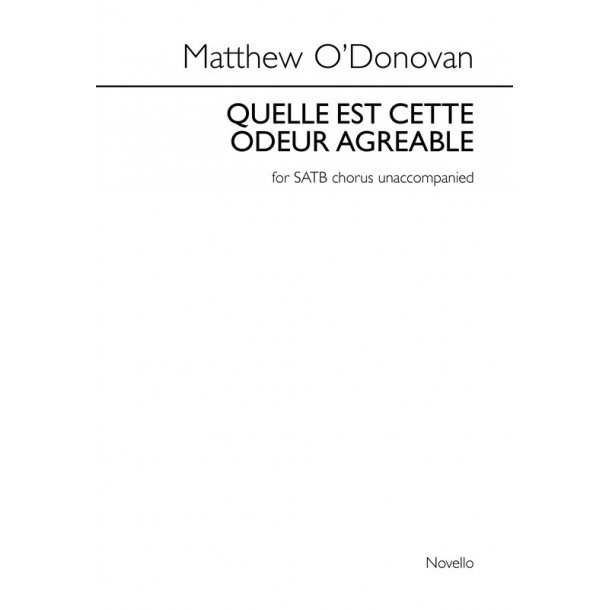 Matthew O'Donovan: Quelle Est Cette Odeur Agrable