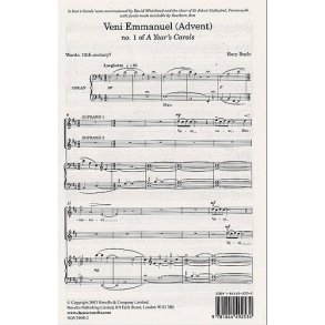 Rory Boyle: A Year's Carols No.1 - Veni Emmanuel (Advent)