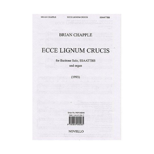 Brian Chapple: Ecce Lignum Crucis
