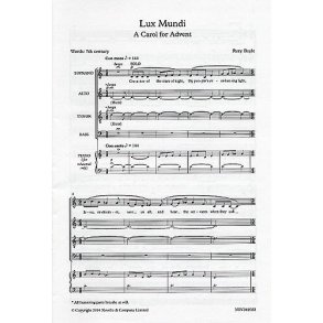 Rory Boyle: Lux Mundi - A Carol For Advent