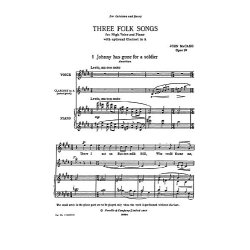 Mccabe: Three Folk Songs