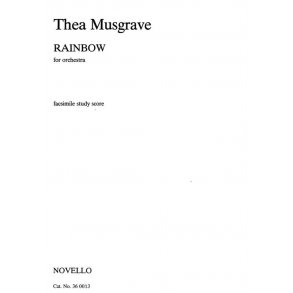 Thea Musgrave: Rainbow (Study Score)