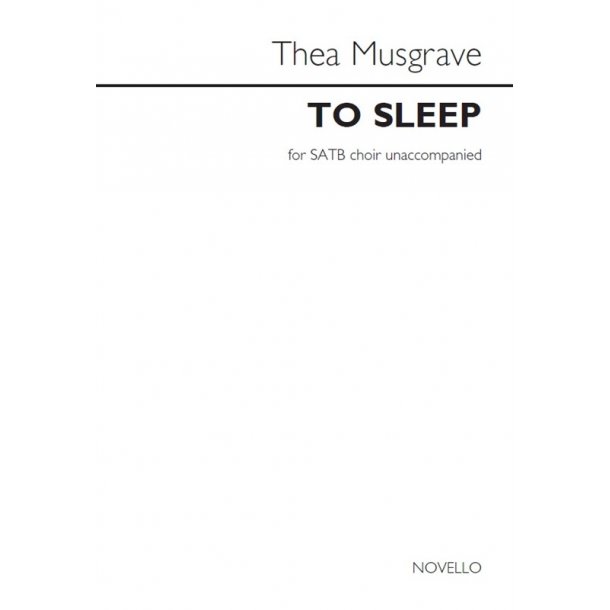 Thea Musgrave: Midnight For SATB Choir