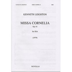 Kenneth Leighton: Missa Cornelia Op.81