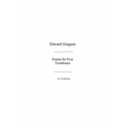 Edward Gregson: Sonata For Four Trombones (Parts)