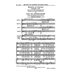 Hans Leo Hassler: Laetentur Coeli (TTBB)