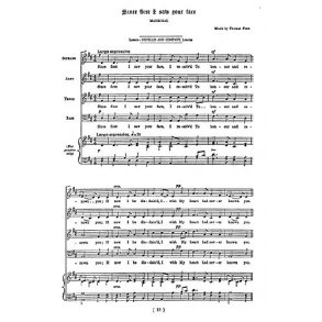 Ford: Since First I Saw Your Face SATB