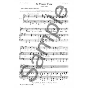 Edgar Bainton: The Virginian Voyage