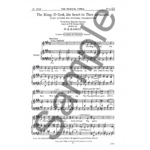 W.H. Harris: The King, O God, His Heart To Thee Upraiseth