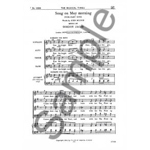 Gordon Jacob: Song On May Morning