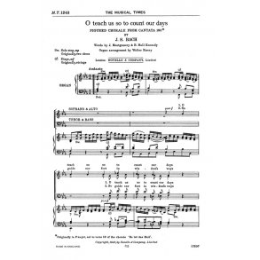 Johann Sebastian Bach: O Teach Us So To Count Our Days