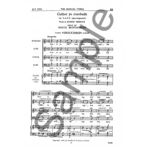 Bruce Montgomery: Gather Ye Rosebuds