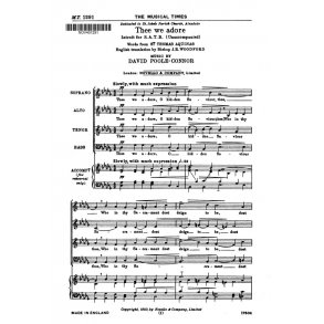 David Poole-Connor: Thee We Adore