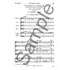 M. Campbell Bruce: Overheard On A Saltmarsh