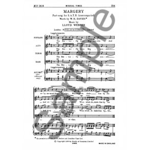 William Lloyd Webber: Margery