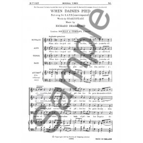 Richard Drakeford: When Daisies Pied