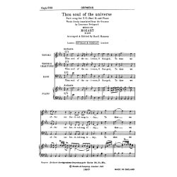 W.A. Mozart: Thou Soul Of The Universe K.429