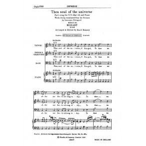 W.A. Mozart: Thou Soul Of The Universe K.429