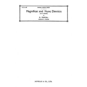 Daniel Purcell: Magnificat And Nunc Dimittis In E Minor