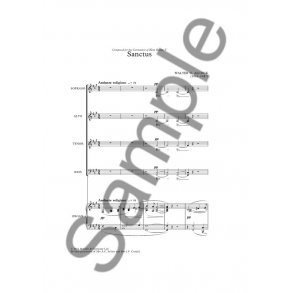 Walter Alcock: Sanctus (SATB/Organ)