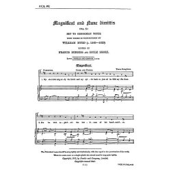 William Byrd: Magnificat And Nunc Dimittis