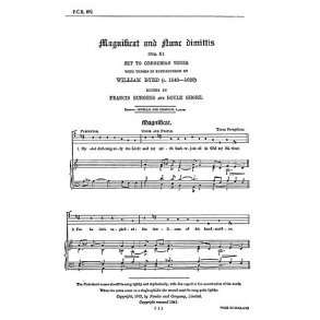 William Byrd: Magnificat And Nunc Dimittis