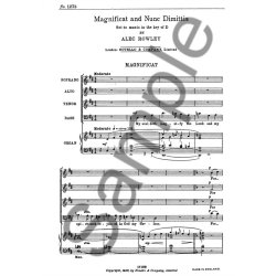 Alec Rowley: Magnificat And Nunc Dimittis In D