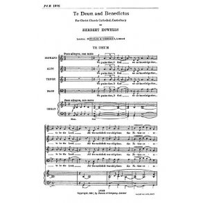 Herbert Howells: Te Deum And Benedictus (Canterbury)