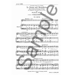 Martin Shaw: Te Deum And Benedictus In Eb