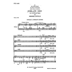 Herbert Howells: Jubilate Deo For The Chapel Of St Peter Ad Vincula
