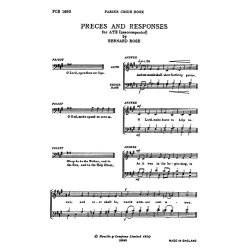 Bernard Rose: Preces And Responses (ATB)