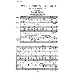 Evans: David Of The White Rock for SATB Chorus