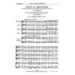 Moeran: Songs Of Springtime (No 1 Under The Greenwood Tree) for SATB Chorus
