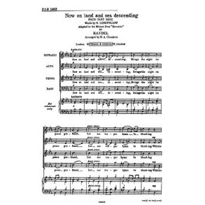 G.F. Handel: Now On Land And Sea Descending