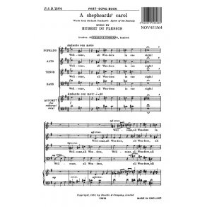 Hubert Du Plessis: A Shepheard's Carol