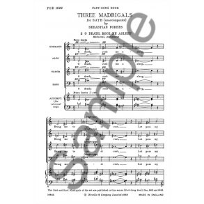 Sebastian Forbes: Three Madrigals No.2 'O Death, Rock Me Asleep'